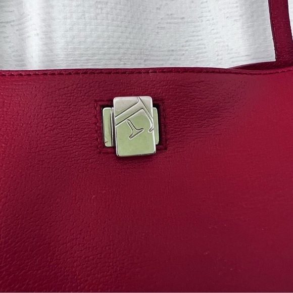 Furla Vintage Red Shoulder Bag - Picture 5 of 15